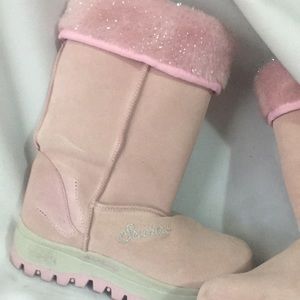 Skechers Glitzy Glam Shimmer Diva Girl’s Boot sz 5